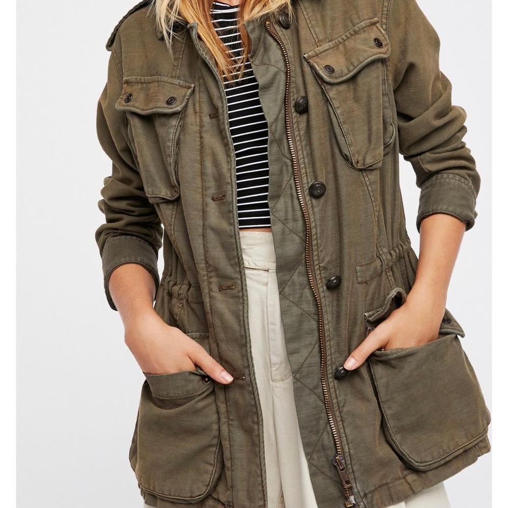 FREE PEOPLE NOT YOUR BROTHERS SURPLUS JACKET Size S